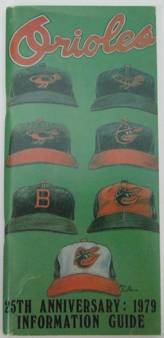 1979 Baltimore Orioles Media/Press Guide World Series Runners Up 155226