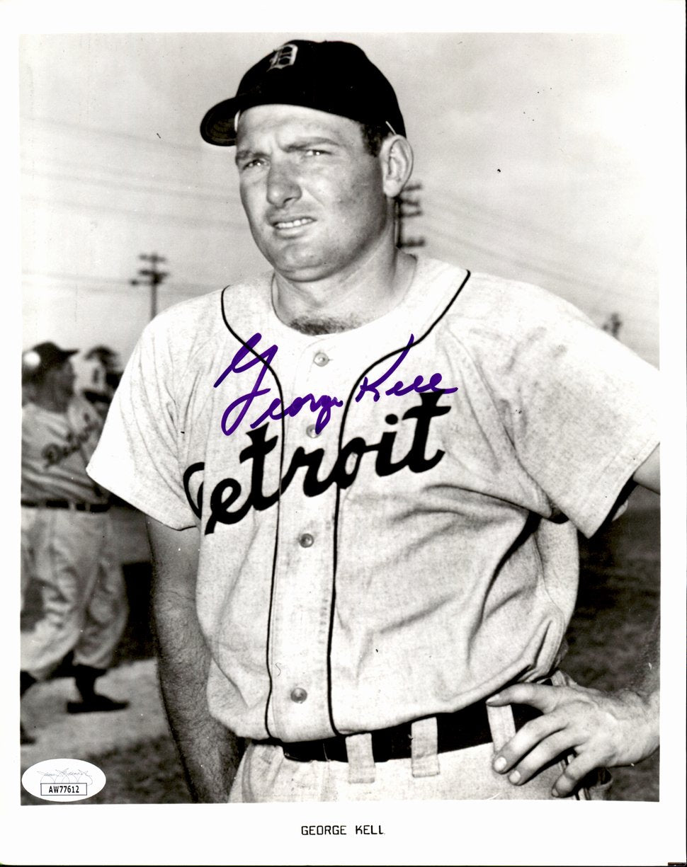George Kell HOF Signed/Autographed 8x10 Photo Detroit Tigers JSA 191379