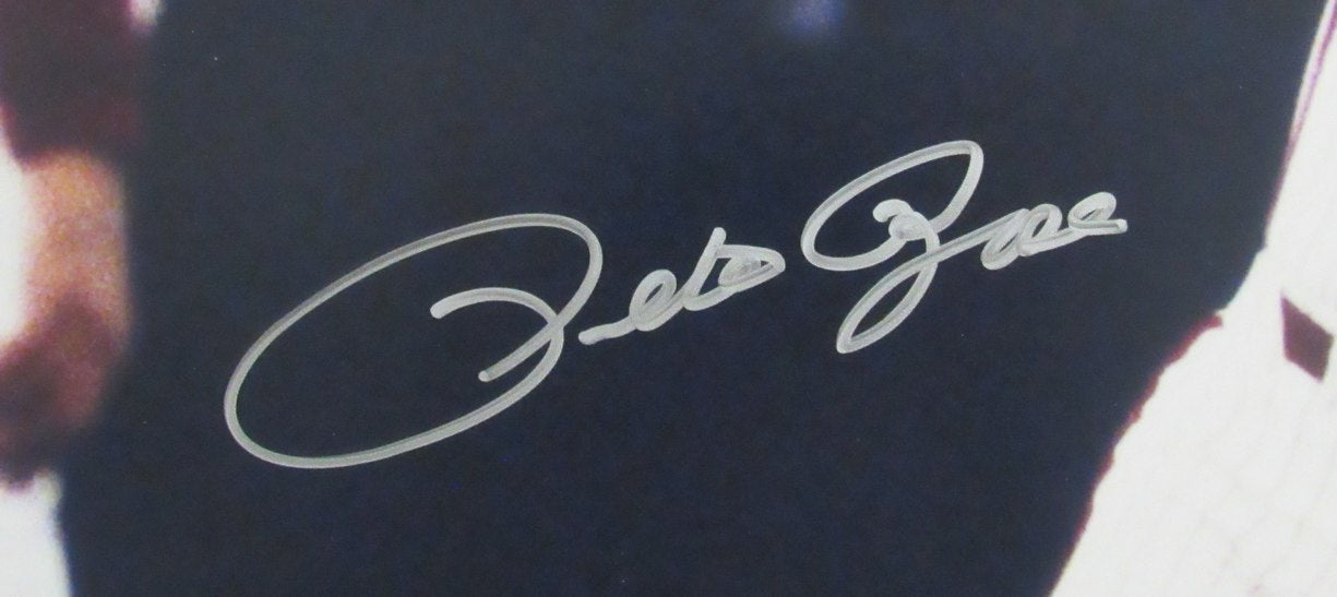 Pete Rose Philadelphia Phillies Signed 16x20 Photo JSA 189716