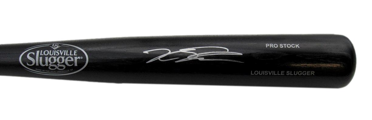 Kyle Schwarber Signed Black Louisville Slugger Baseball Bat Phillies JSA 191619