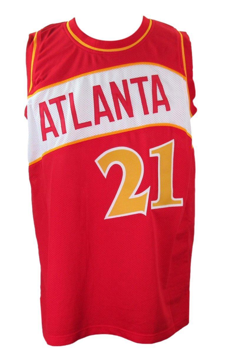 Dominique Wilkins HOF Autographed Custom Basketball Jersey Hawks JSA 177780