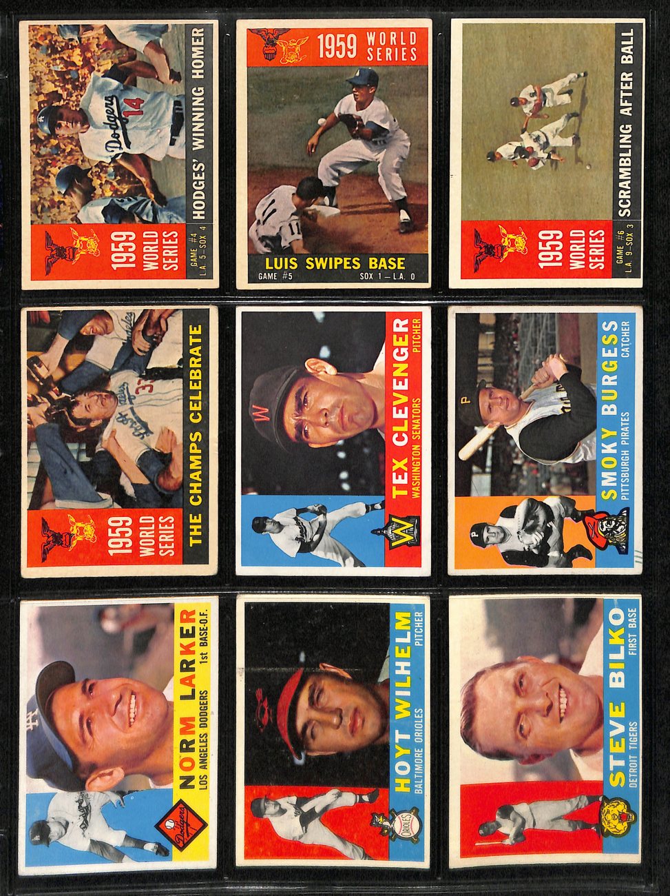 1960 Topps Baseball Card Complete Set (1-572) Mantle Aaron Yastrzemski 191956