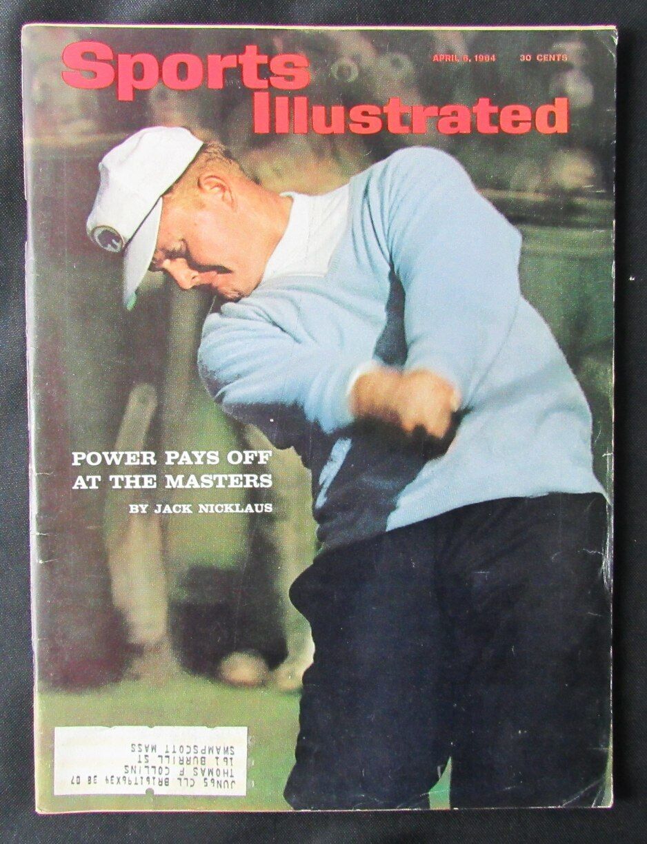 April 6, 1964 Sports Illustrated Magazine Jack Nicklaus Golf Champion 176489