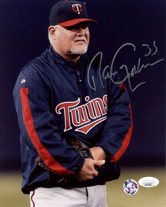 Ron Gardenhire Minnesota Twins Signed/Autographed 8x10 Photo JSA 159039