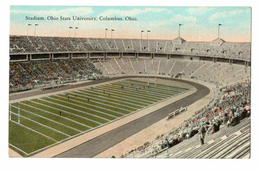 Vintage Unused Postcard of Ohio State University Stadium in Columbus 143635