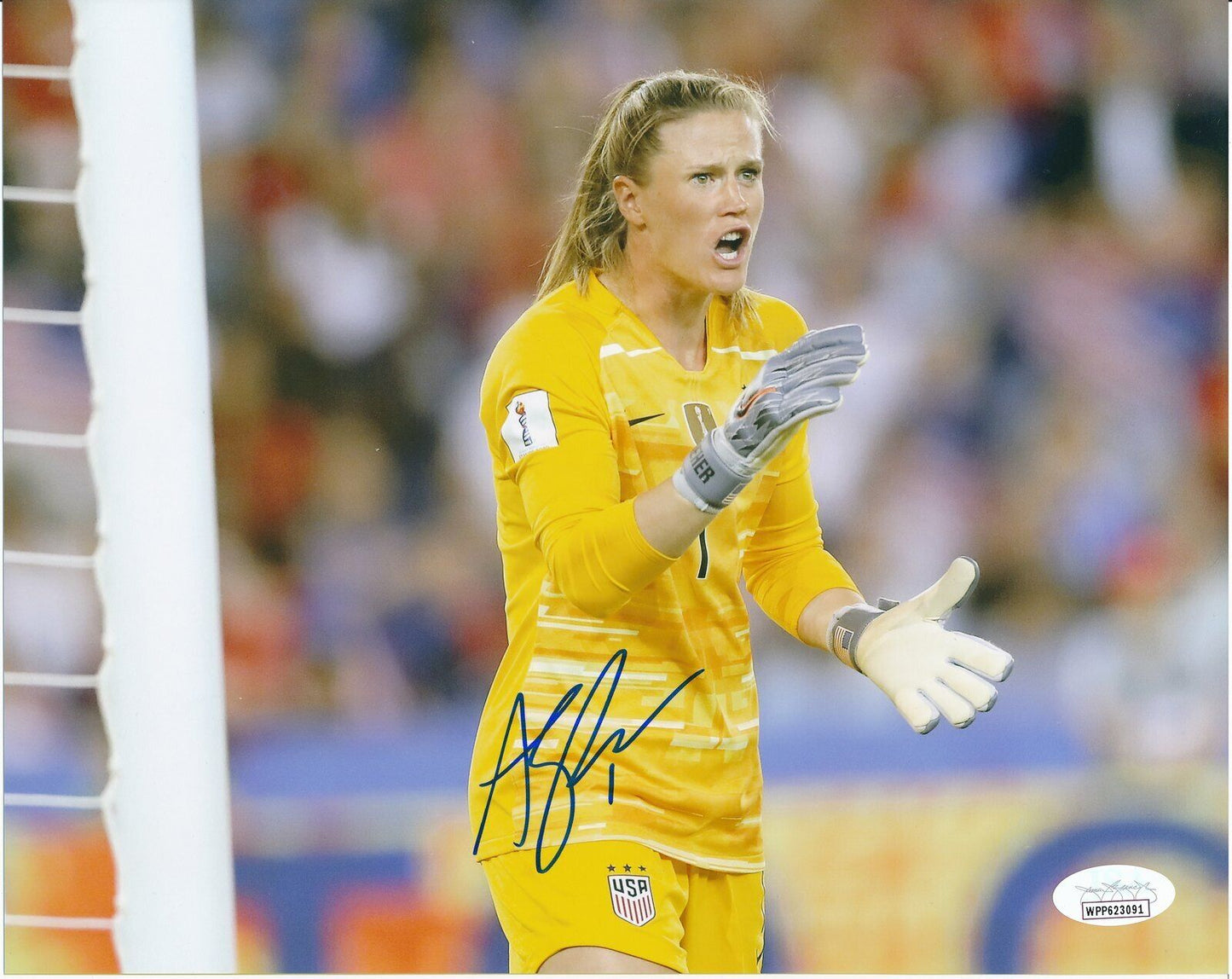 Alyssa Naeher USA Women's Soccer Team Signed 8x10 Photo JSA 145791