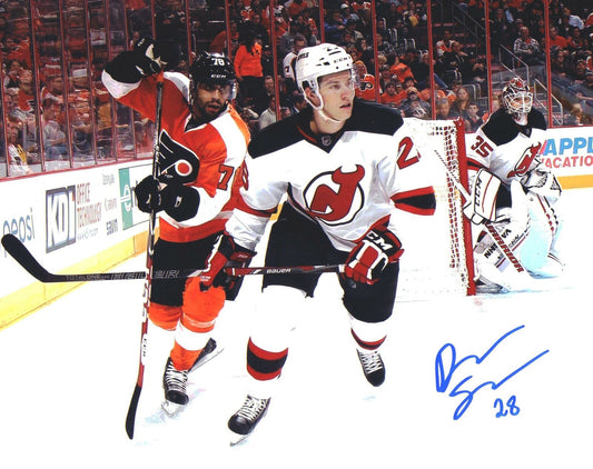 Damon Severson New Jersey Devils Signed/Autographed 8x10 Photo 152314