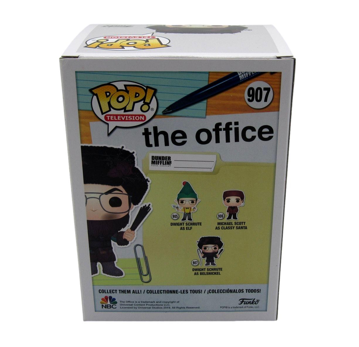 Rainn Wilson Autographed Funko Pop! #907 Figurine "The Office" JSA 184716