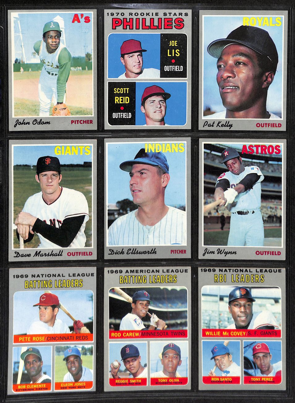 1970 Topps Baseball Card Complete Set (1-720) Seaver Munson Clemente Ryan 189641