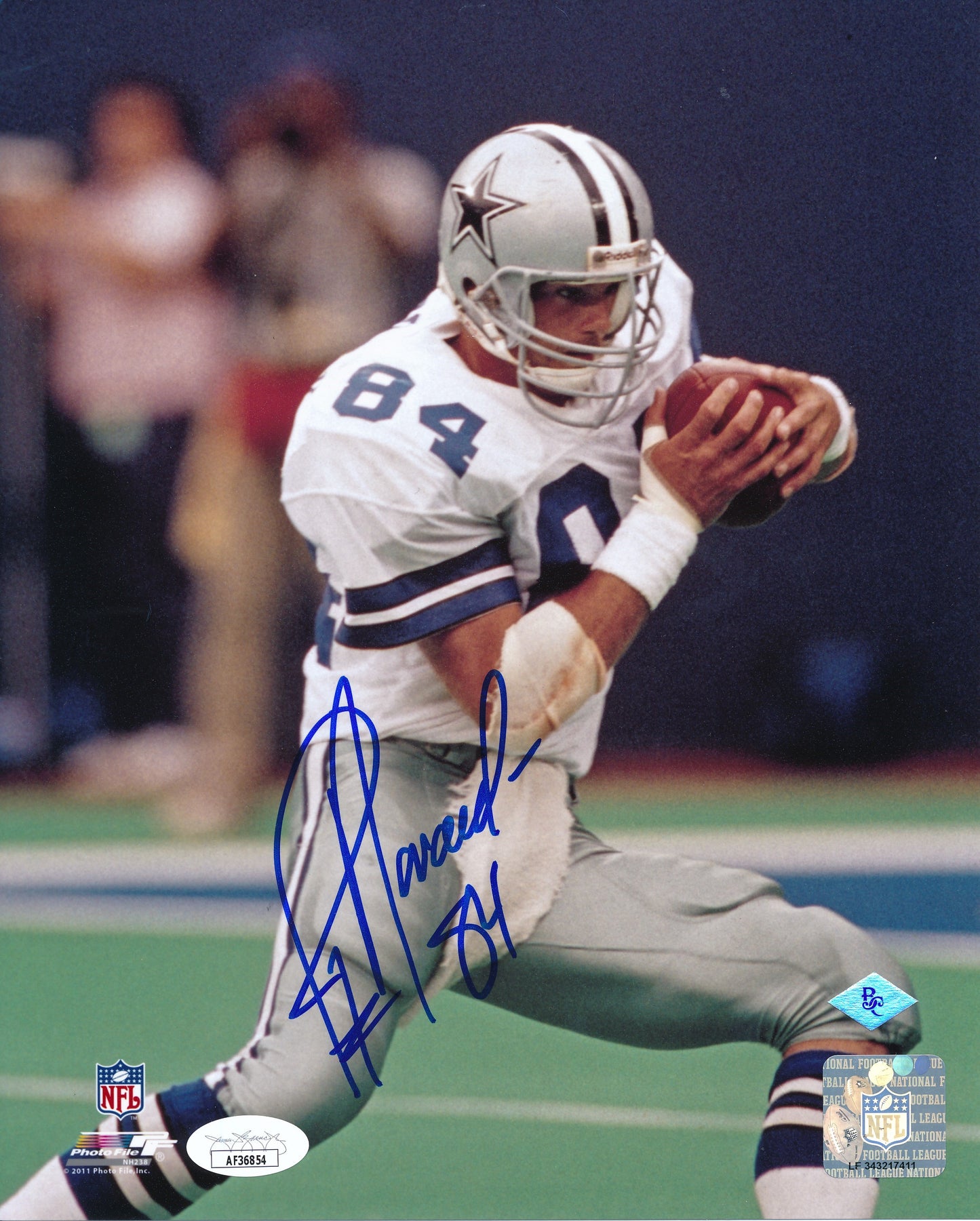 Jay Novacek Signed/Autographed 8x10 Photo Dallas Cowboys JSA 191776