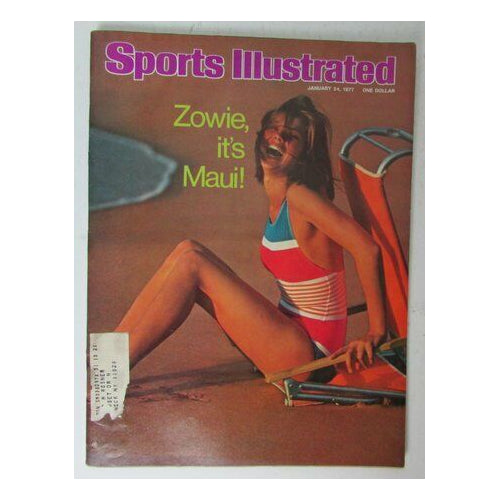 Zowie It's Maui Lena Kansbod 1977  Sports Illustrated 1/24/77  146512