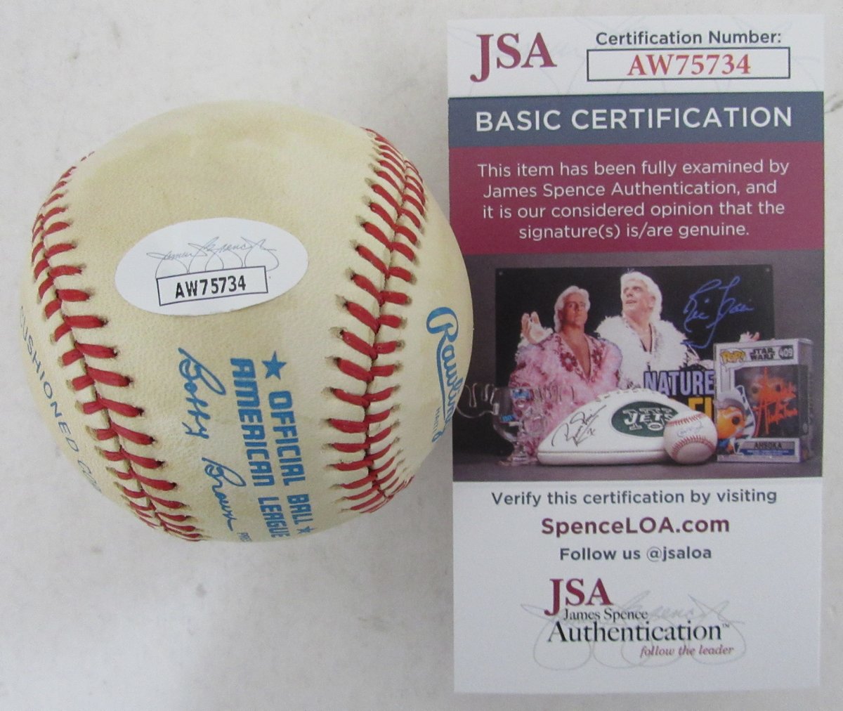 Dave Kingman Signed/Autographed OAL Baseball Oakland A's JSA 192434