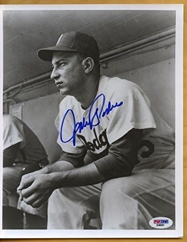 JOHNNY PODRES Brooklyn Signed 8x10 Photo PSA/DNA 133080