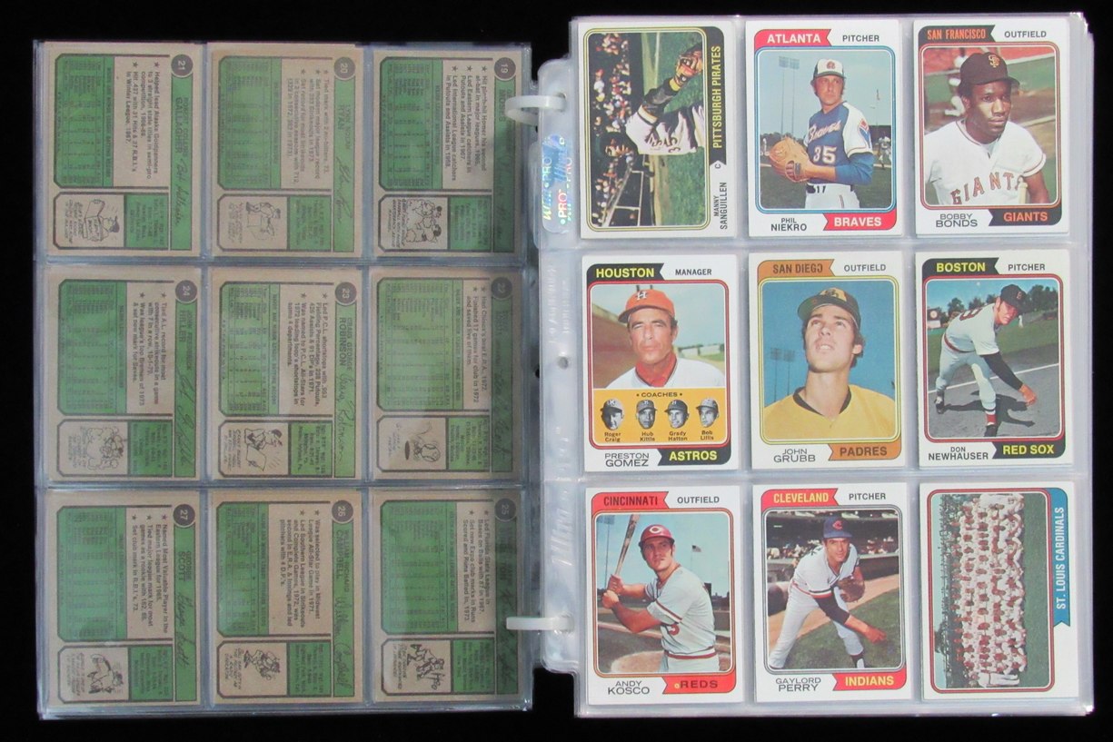 1974 TOPPS Baseball Complete Set +Traded & Team Checklist Set Winfield RC 189318