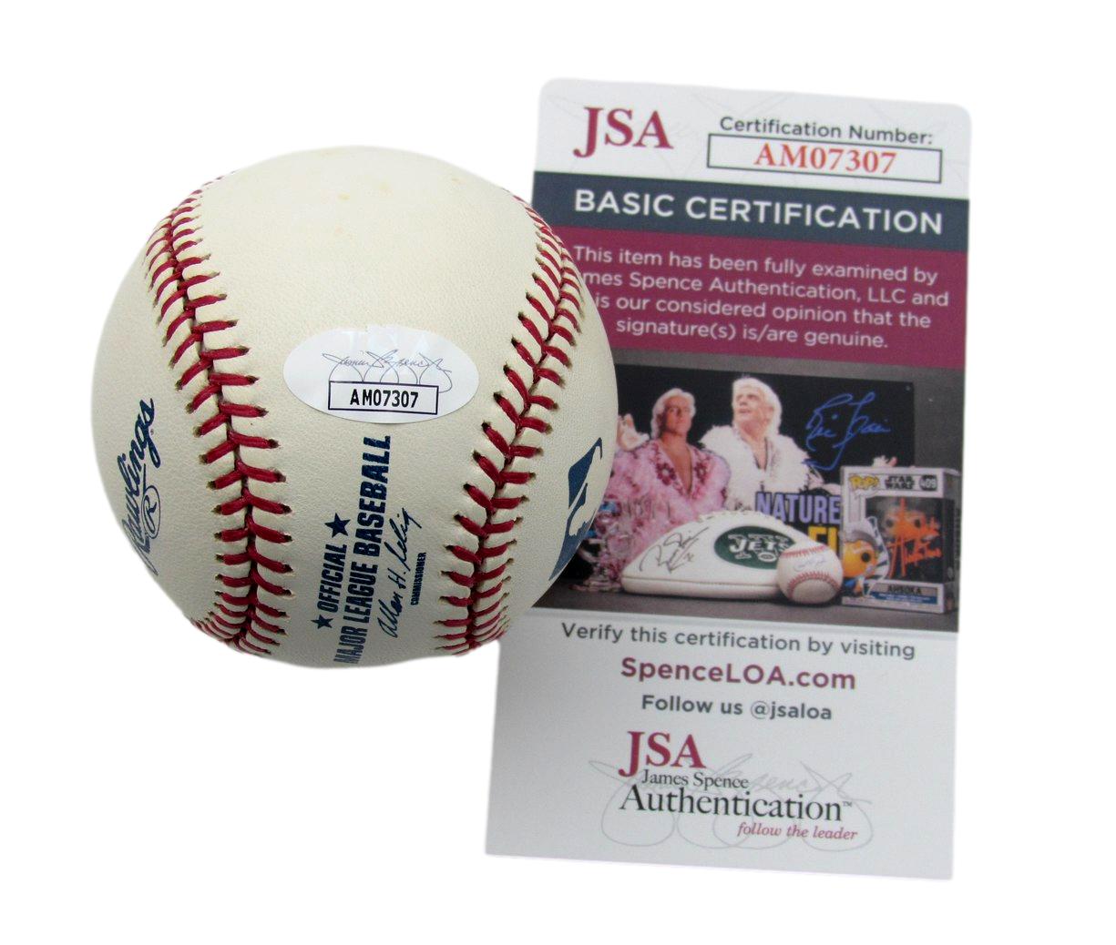 Scott Hairston Signed/Autographed OML Baseball Oakland A's JSA 185599