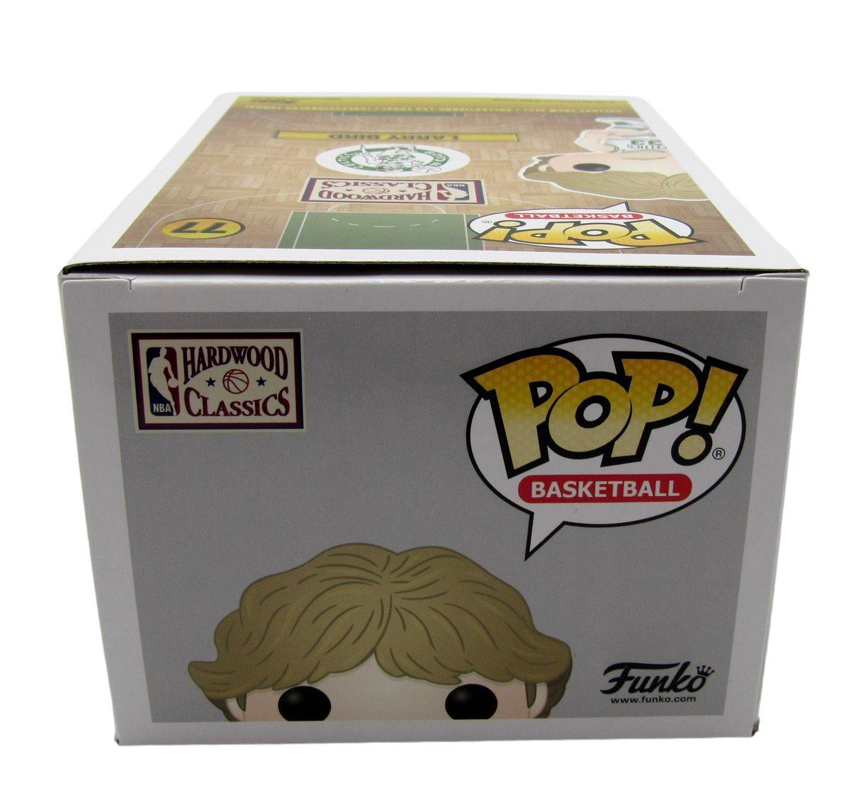 Larry Bird HOF Autographed Funko Pop! Figurine #77 Celtics PSA/DNA 179141