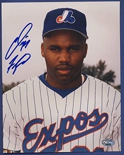 Cliff Floyd Montreal Expos Signed 8x10 Photo PSA/DNA 132537