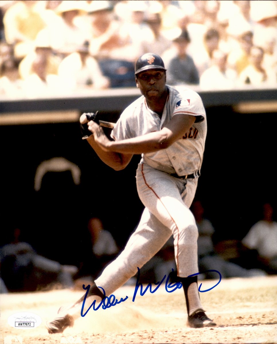 Willie McCovey HOF Signed/Autographed 8x10 Photo San Francisco Giants JSA 191220