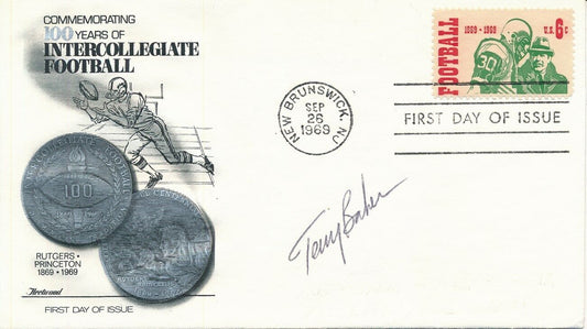 Terry Baker Oregon State 1962 Heisman Signed 1969 First Day Cover/FDC 151321