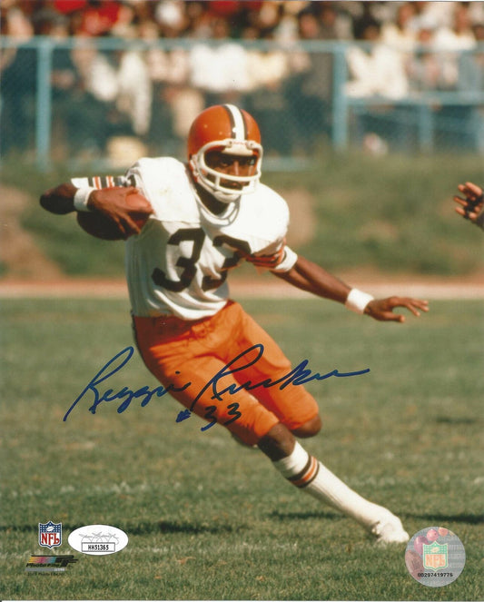 Reggie Rucker Cleveland Browns Signed/Autographed 8x10 Photo JSA 150943