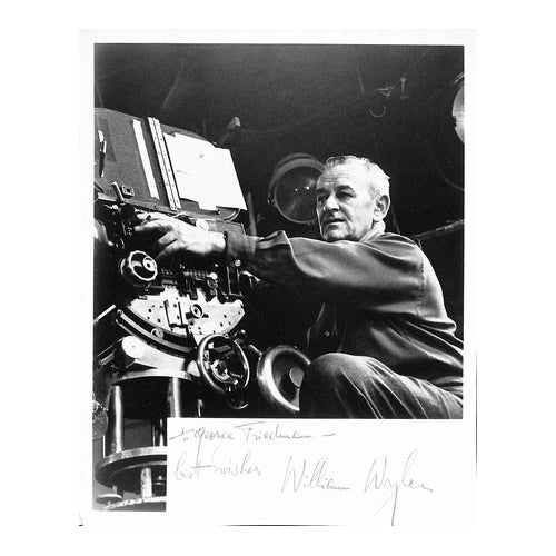 William Wyler Director d.1981 Signed/Autographed 8x10 B&W Photo JSA 187825