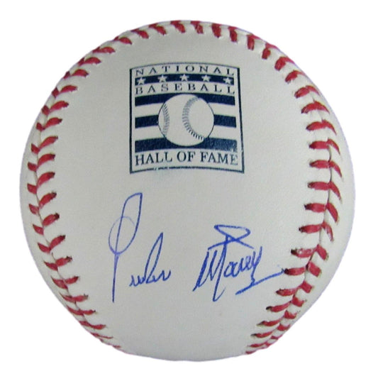 Pedro Martinez HOF Autographed Rawlings HOF Baseball Beckett 176382