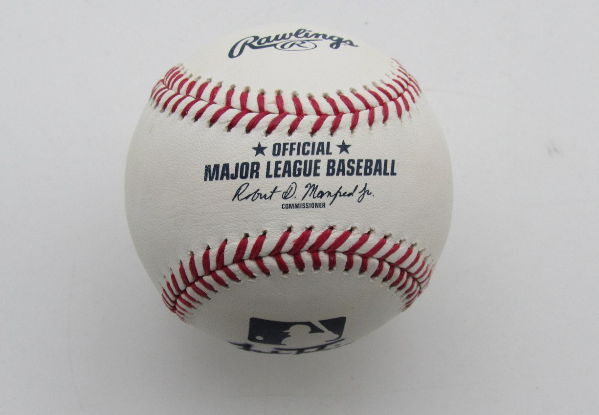 Josh Tomlin Autographed OML Baseball Cleveland Indians 180082