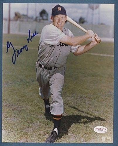 George Kell Detroit Tigers Autographed/Signed 8x10 Photo JSA 132294