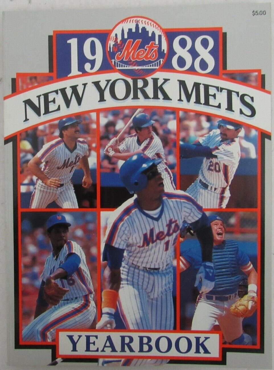 1988 New York Mets Official Year Book 148939