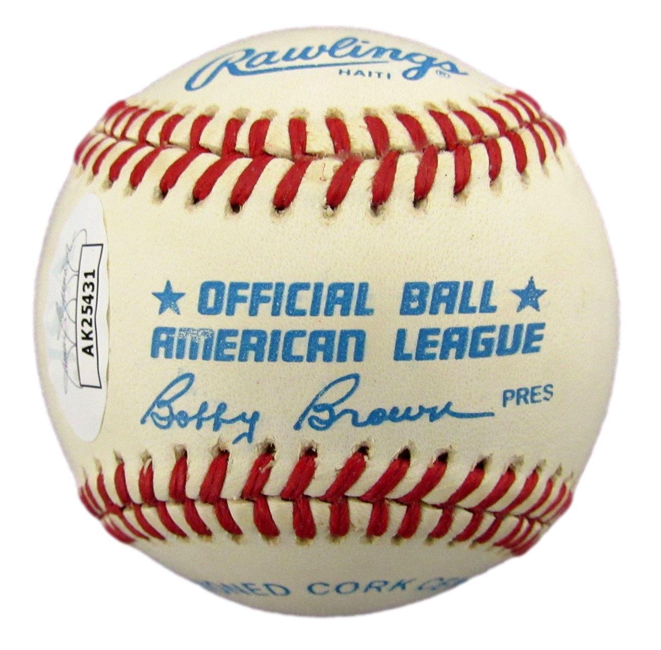 Scott Erickson Autographed OAL Baseball Minnesota Twins JSA 180194