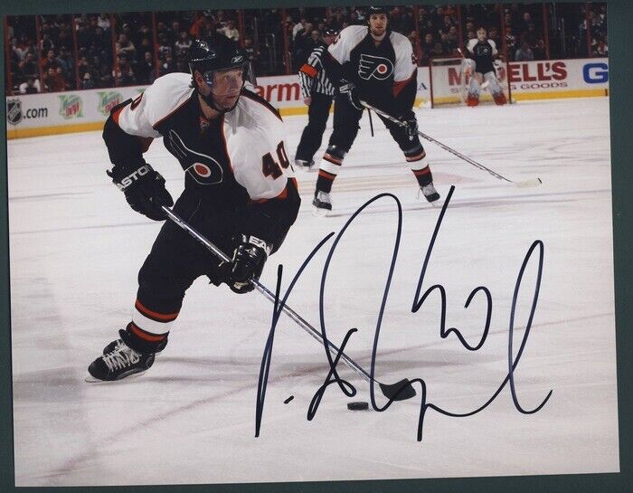 Vinny Prospal Flyers Signed/Autographed 8x10 Photo PASS 120301