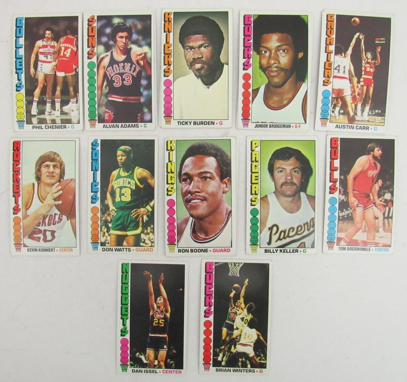 Lot of 26 1976-77 TOPPS Basketball Trading Cards 159244