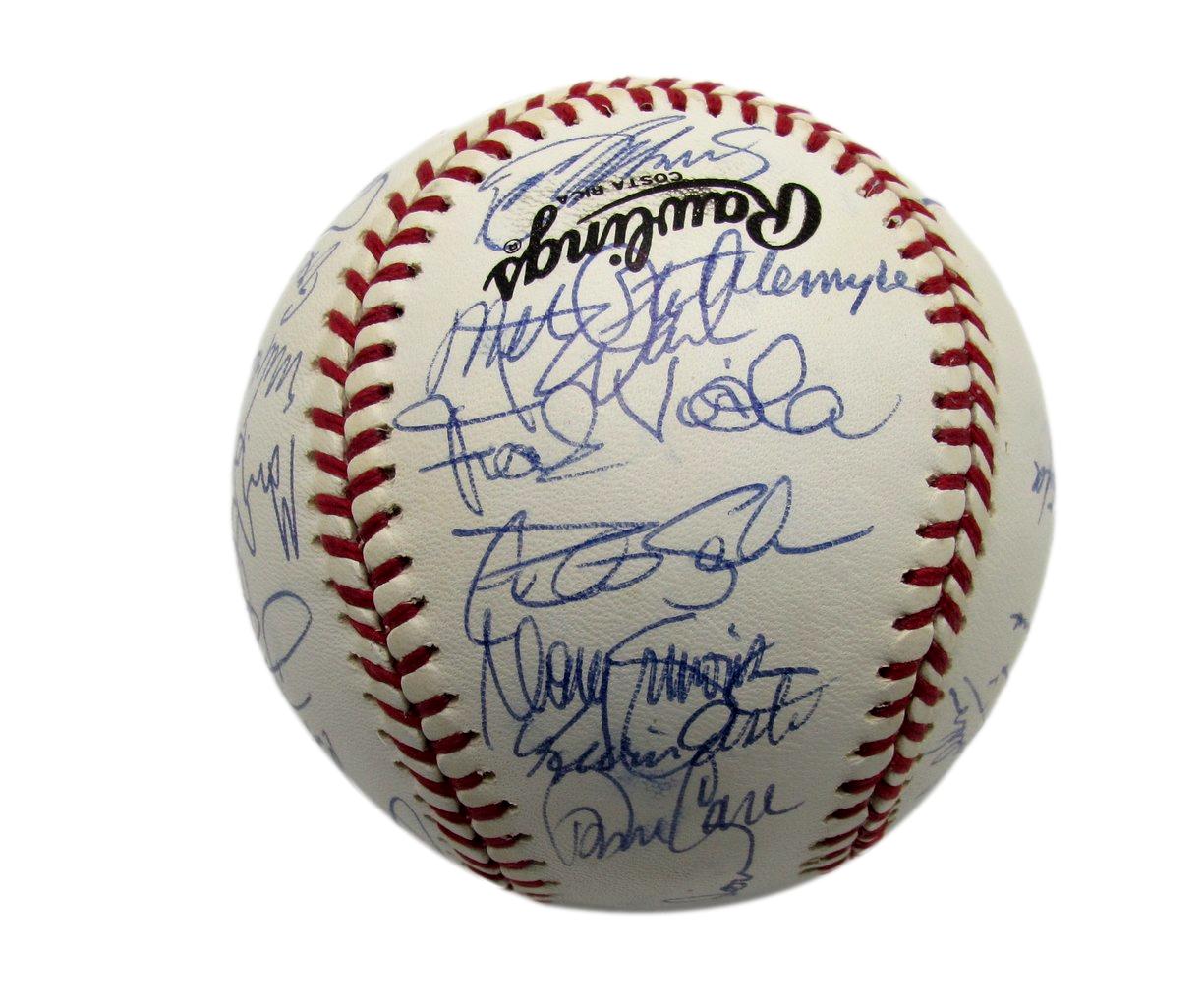 1991 Mets Team Signed by 30 Players ONL Baseball Harrelson Strawberry 187270