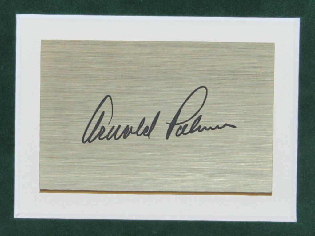 Arnold Palmer Framed Photo Tribute Collage w/Laser Engraved Autograph