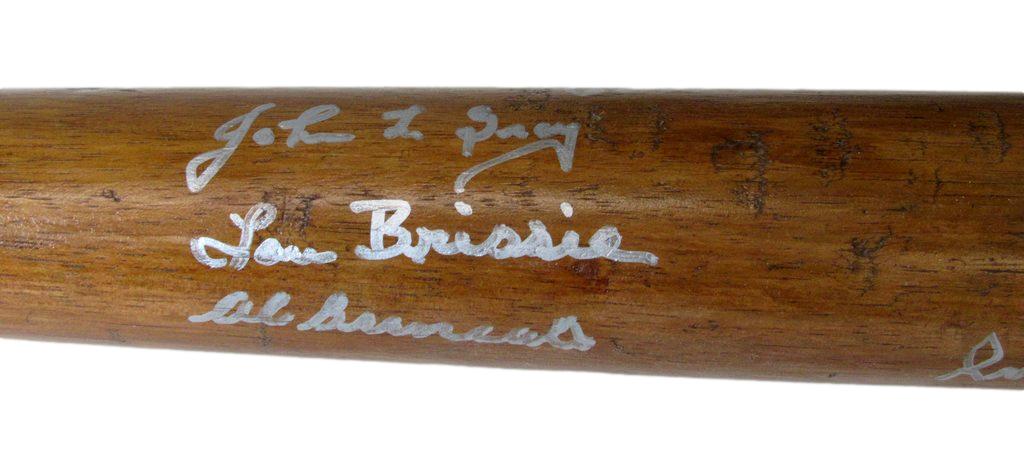 Philadelphia Athletics 1940s Multi-Signed 34" Vintage Wood Baseball Bat 170712