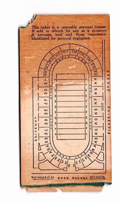 1939 Temple vs. Pitt Football Ticket Stub at Temple Stadium 11/4/39 129654