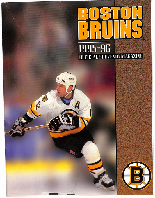 December 2nd 1995 Boston Bruins vs. Sabres Game Program + Ticket Stub 181795