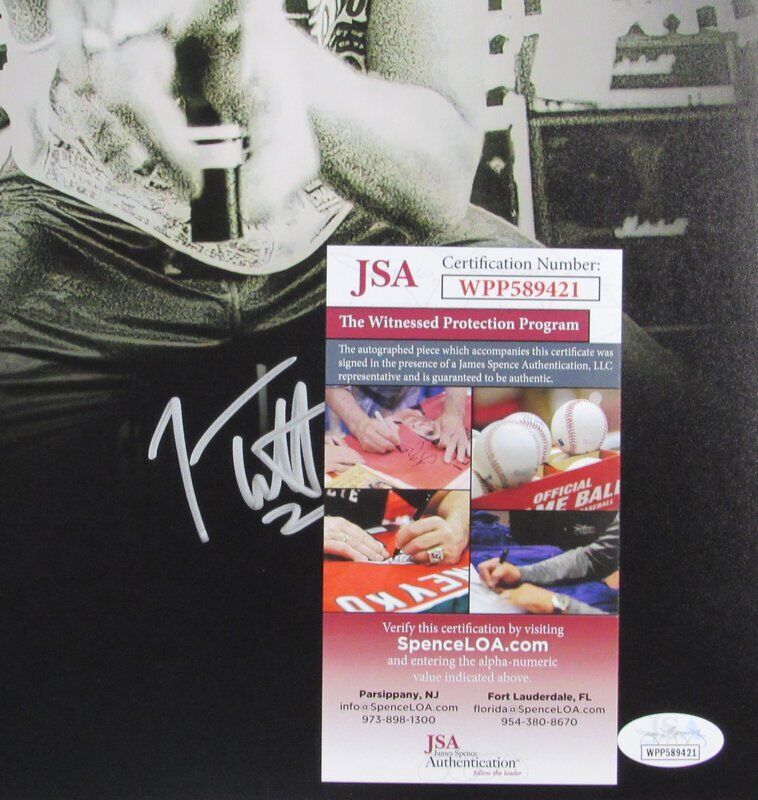 Joe Elliott Autographed 11x14 Photo Def Leppard JSA