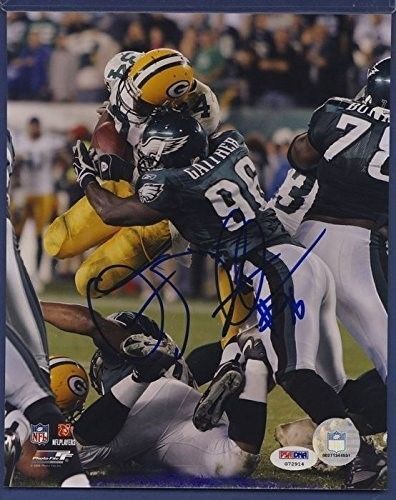 OMAR GAITHER Eagles Signed 8X10 Photo PSA/DNA 132539