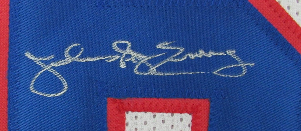 Julius Irving HOF Signed/Auto White Custom Basketball Jersey 76ers JSA 193184