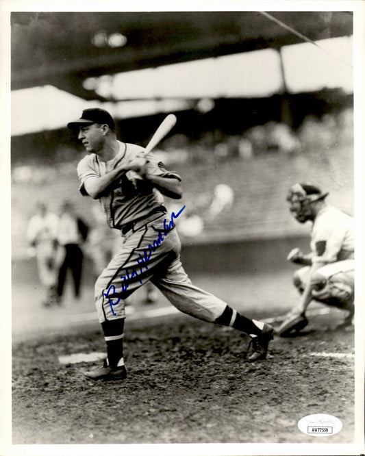Billy Herman HOF Signed/Autographed 8x10 Photo Boston Braves JSA 191432