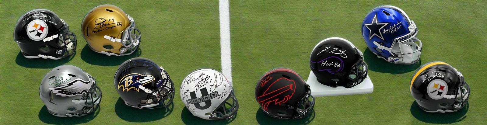 Shop Signed Football Helmets