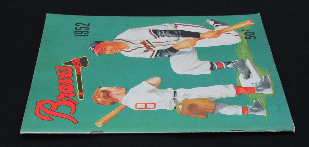 1952 Boston Braves Baseball Yearbook 186198