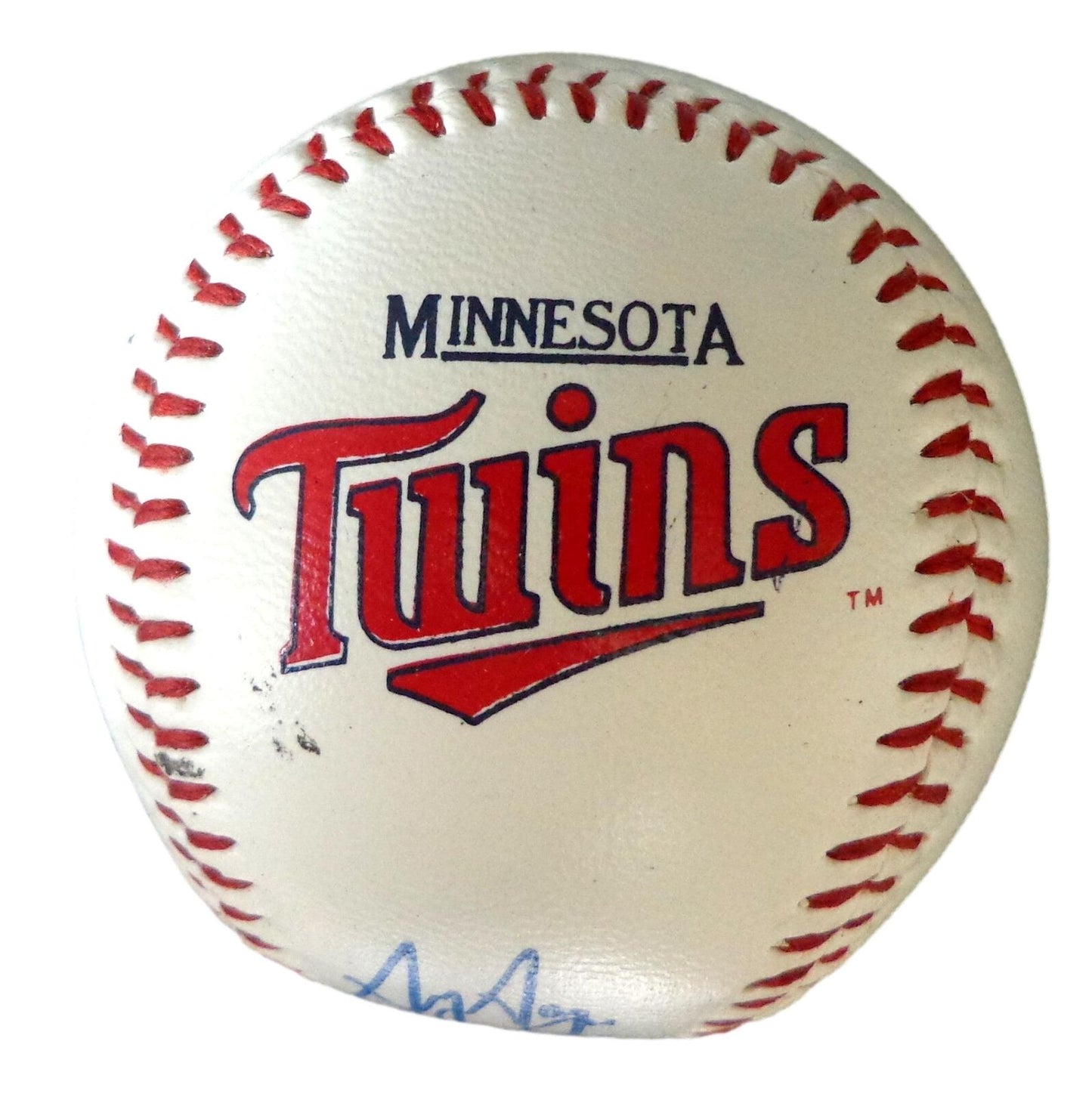 Greg Gagne Autographed Twins Logo Baseball Minnesota Twins 179883