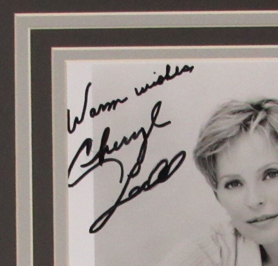 Cheryl Ladd Actress Signed/Autographed 8x10 Photo Framed JSA 155611