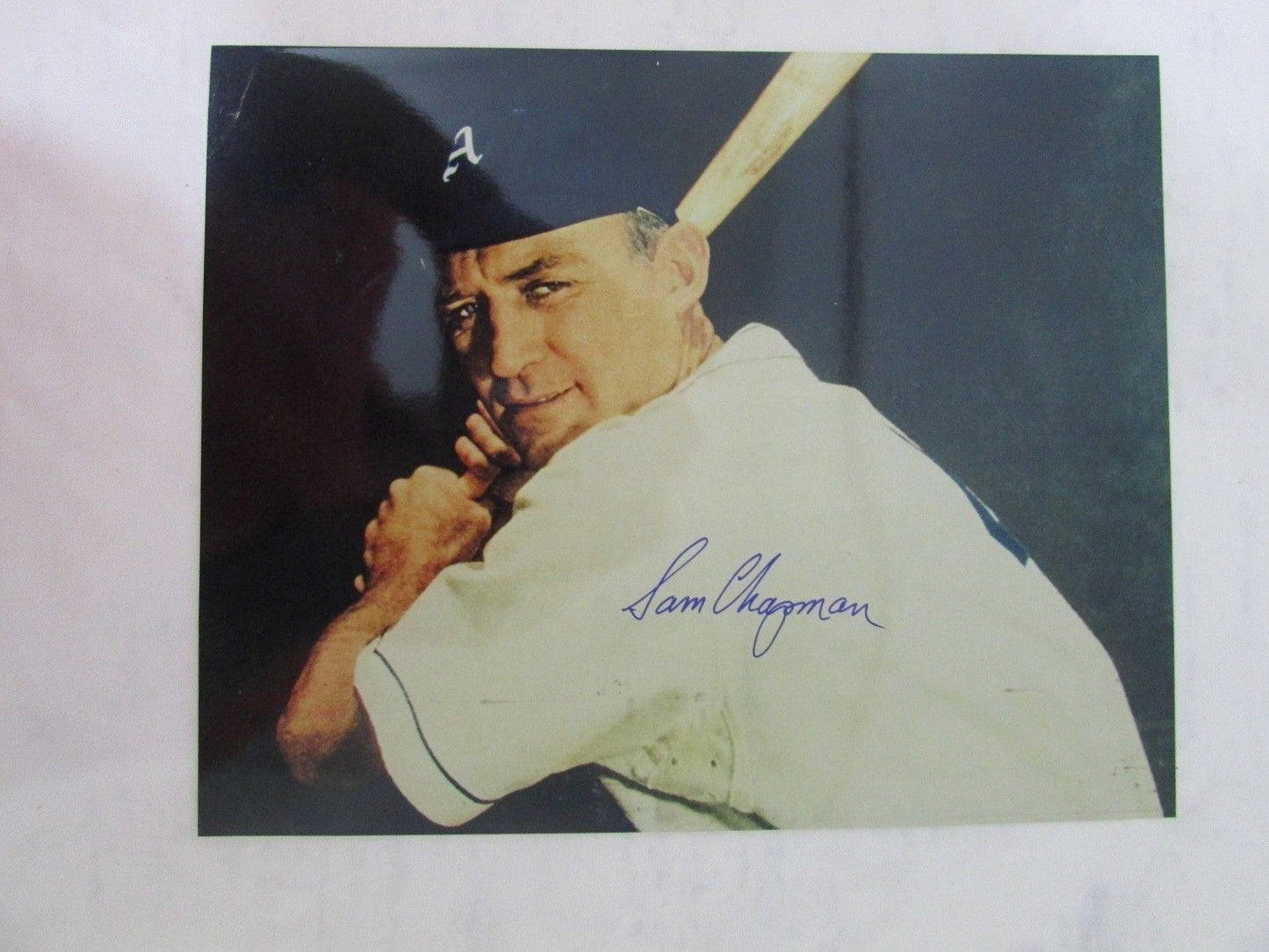 Sam Chapman A's Signed/Autographed 8x10 Photo 127506