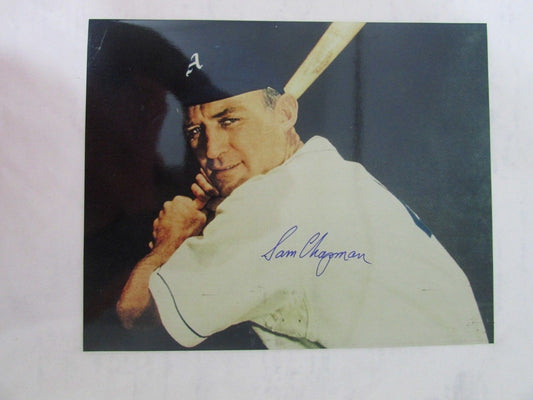 Sam Chapman A's Signed/Autographed 8x10 Photo 127506