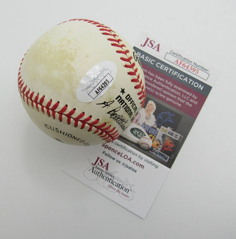 Happy Chandler HOF Autographed ONL Baseball Commissioner JSA