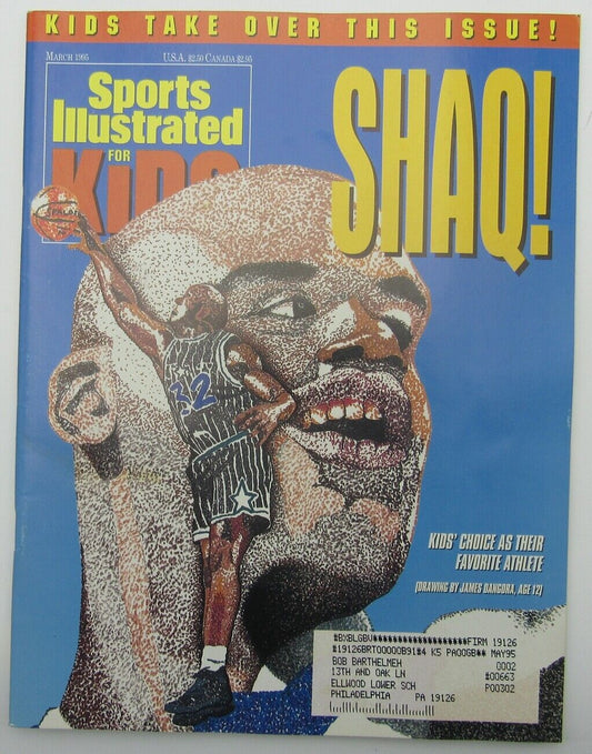 1995 Sports Illustrated for Kids Magazine w/ Michael Jordan Uncut Sheet 159395