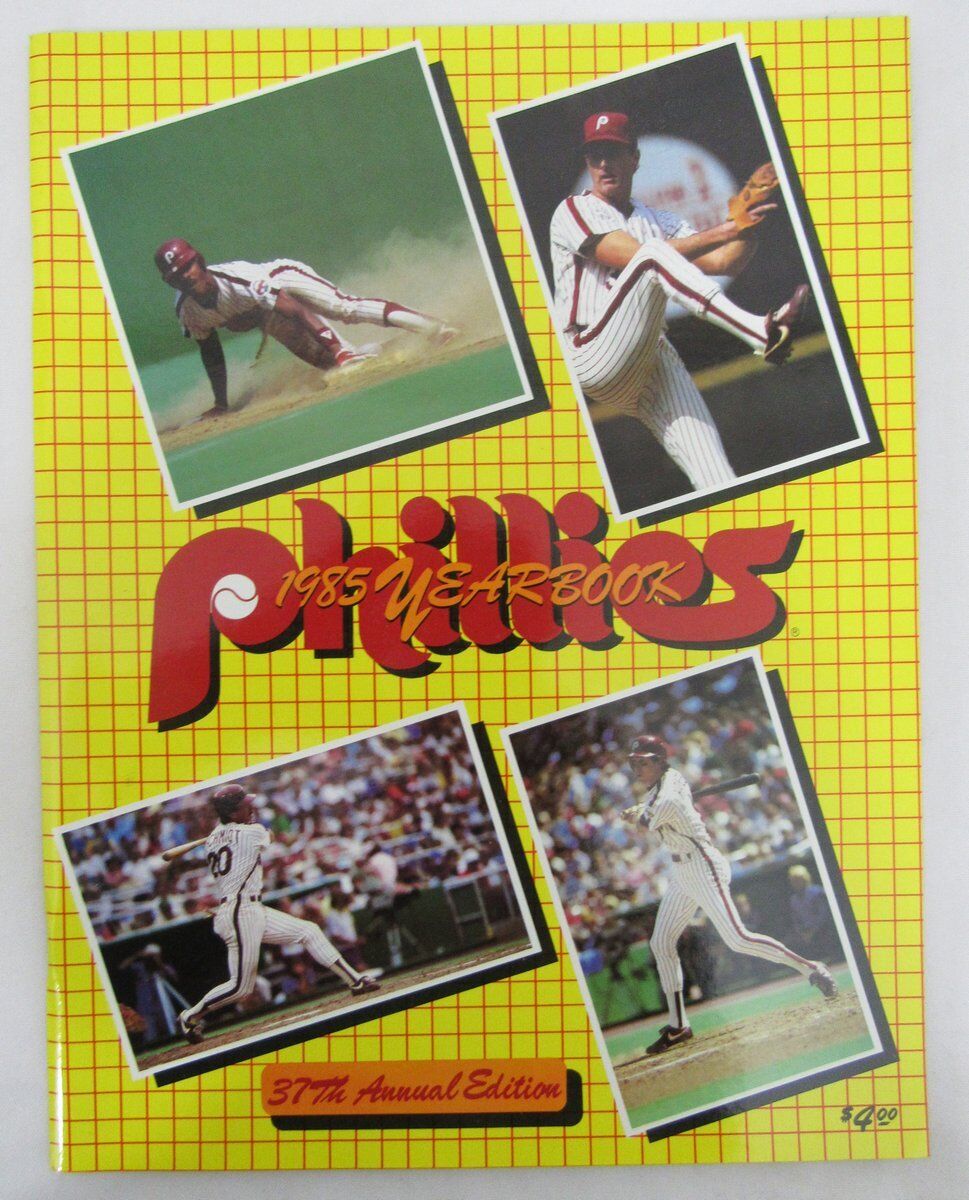 1985 Official Philadelphia Phillies Team Yearbook 135147